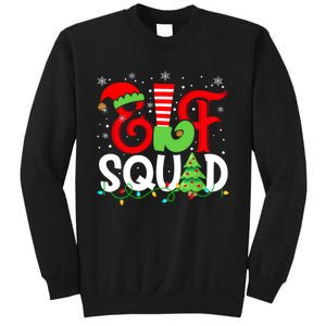 Elf Family Christmas Matching Pajamas Xmas Elf Squad Sweatshirt