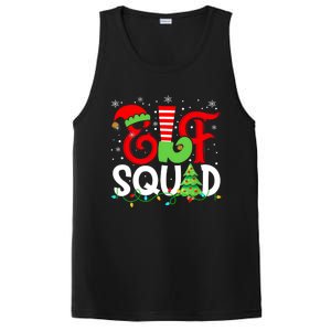 Elf Family Christmas Matching Pajamas Xmas Elf Squad PosiCharge Competitor Tank