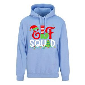 Elf Family Christmas Matching Pajamas Xmas Elf Squad Unisex Surf Hoodie