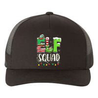 Elf Family Christmas Matching Pajamas Funny Xmas Elf Squad Yupoong Adult 5-Panel Trucker Hat