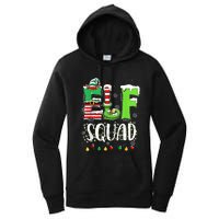 Elf Family Christmas Matching Pajamas Funny Xmas Elf Squad Women's Pullover Hoodie