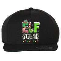 Elf Family Christmas Matching Pajamas Funny Xmas Elf Squad Wool Snapback Cap