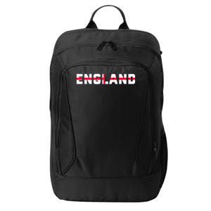 England Flag Classic Logo City Backpack