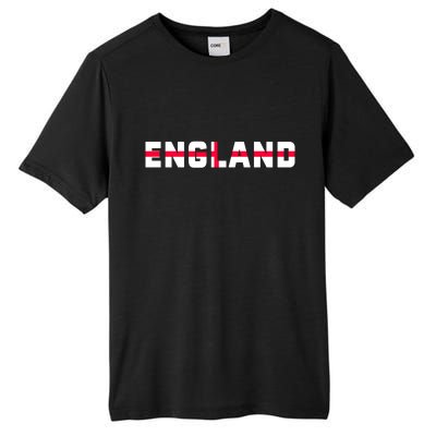 England Flag Classic Logo Tall Fusion ChromaSoft Performance T-Shirt