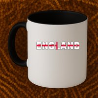 England Flag Classic Logo Mug