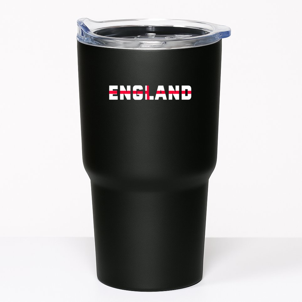England Flag Classic Logo Tumbler