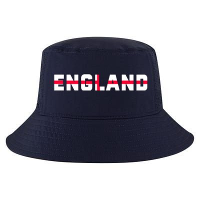 England Flag Classic Logo Cool Comfort Performance Bucket Hat