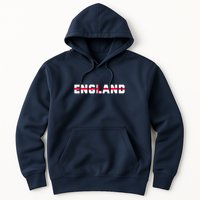 England Flag Classic Logo Hoodie