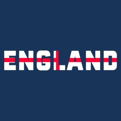 England Flag Classic Logo T-Shirt