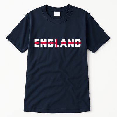 England Flag Classic Logo Tall T-Shirt