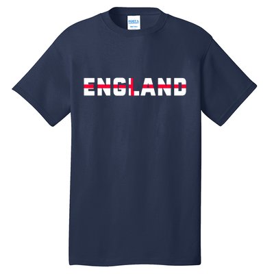 England Flag Classic Logo Tall T-Shirt