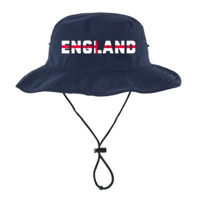 England Flag Classic Logo Legacy Cool Fit Booney Bucket Hat