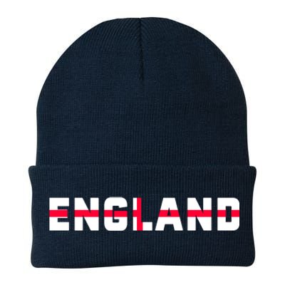 England Flag Classic Logo Knit Cap Winter Beanie