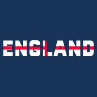 England Flag Classic Logo Flatbill Hat