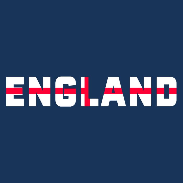 England Flag Classic Logo Flatbill Hat