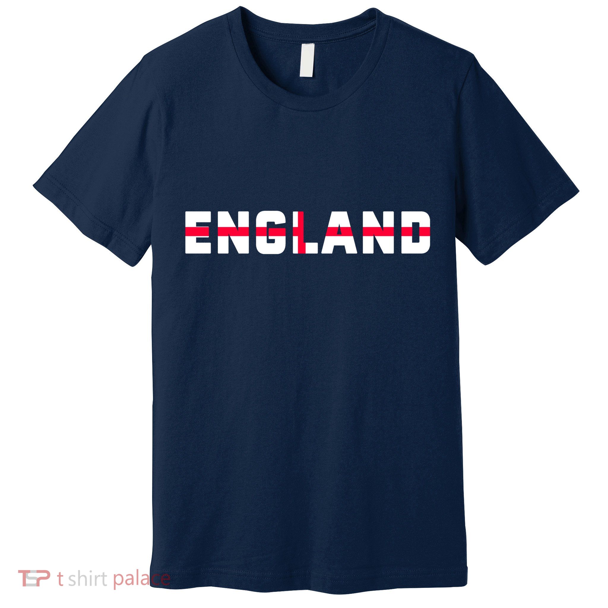 England Flag Classic Logo Premium T-Shirt