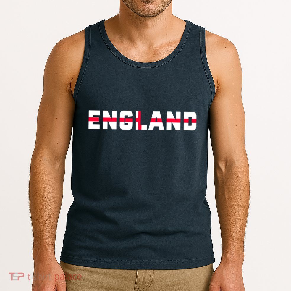 England Flag Classic Logo Tank Top