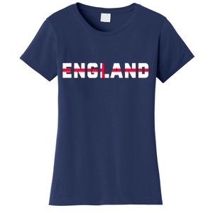 England Flag Classic Logo Women's T-Shirt