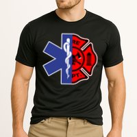 Emt Firefighter Cute Gift Firefighter Two Sided Ems Gift Cooling Performance Crew T-Shirt