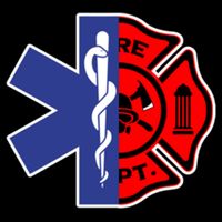 Emt Firefighter Cute Gift Firefighter Two Sided Ems Gift Cooling Performance Crew T-Shirt