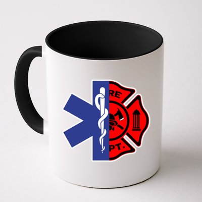 Emt Firefighter Cute Gift Firefighter Two Sided Ems Gift Mug