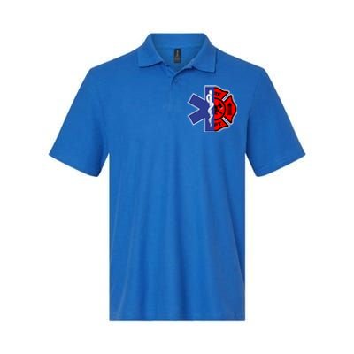 Emt Firefighter Cute Gift Firefighter Two Sided Ems Gift Softstyle Adult Sport Polo