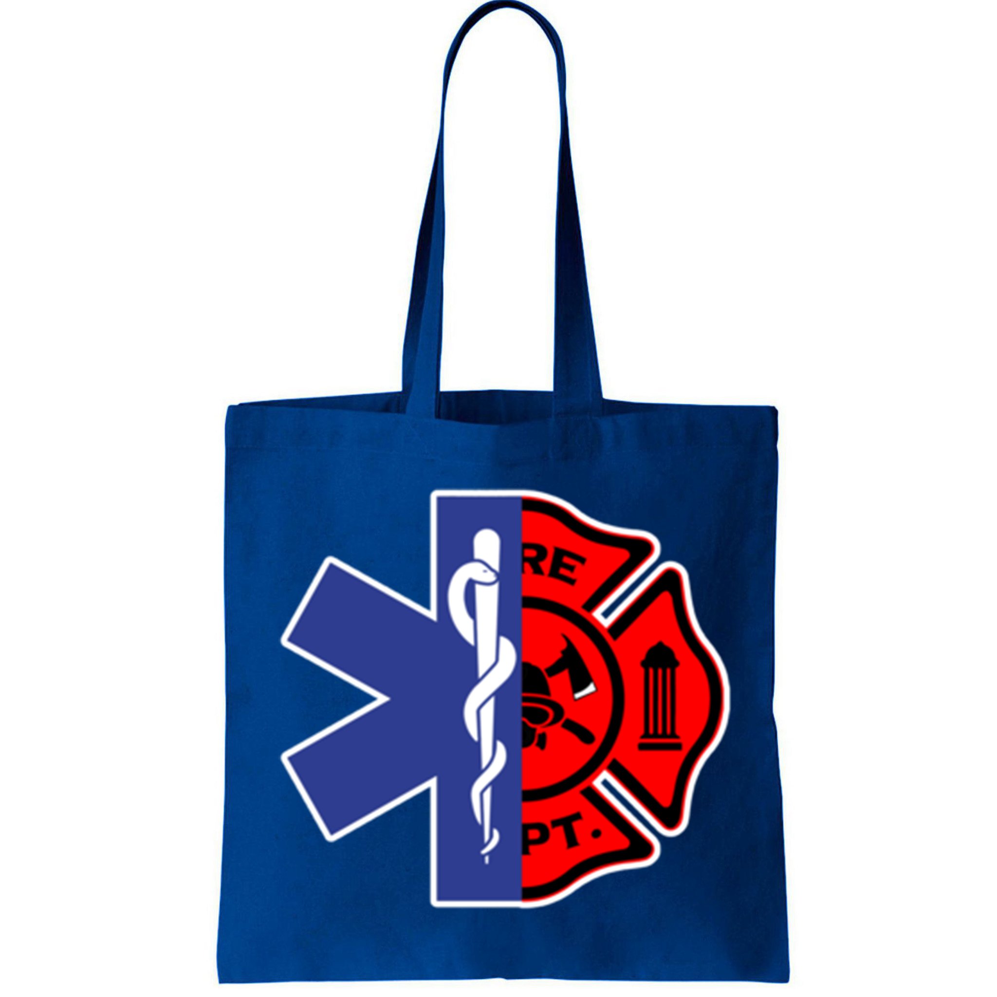 Emt Firefighter Cute Gift Firefighter Two Sided Ems Gift Bag