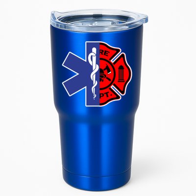Emt Firefighter Cute Gift Firefighter Two Sided Ems Gift Tumbler