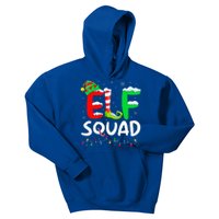 Elf Family Christmas Matching Pajamas Xmas Elf Squad  Kids Hoodie