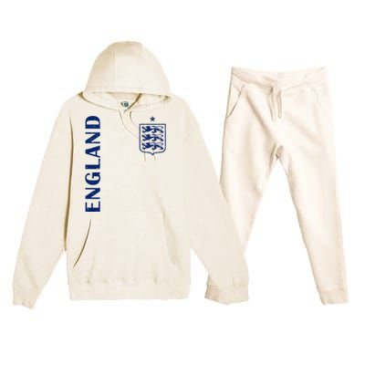 England Football Crest Premium Hooded Sweatsuit Set