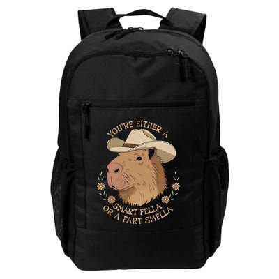 Embarrassing Funny Capybara Inappropriate Humor Daily Commute Backpack