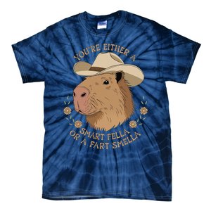 Embarrassing Funny Capybara Inappropriate Humor Tie-Dye T-Shirt