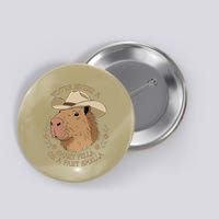Embarrassing Funny Capybara Inappropriate Humor Button