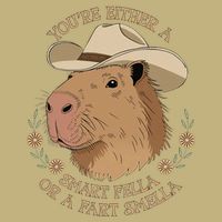 Embarrassing Funny Capybara Inappropriate Humor Mousepad