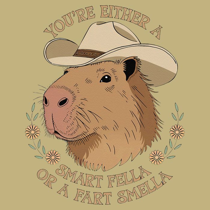 Embarrassing Funny Capybara Inappropriate Humor Mousepad