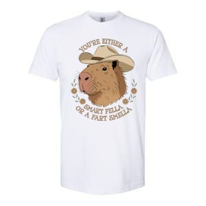 Embarrassing Funny Capybara Inappropriate Humor Softstyle CVC T-Shirt