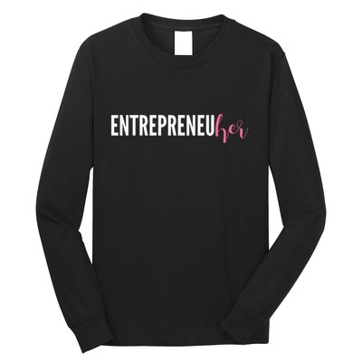 Entrepreneur Female Ceo Girl Creator Maker Long Sleeve Shirt