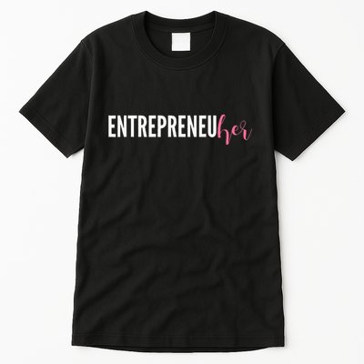 Entrepreneur Female Ceo Girl Creator Maker Tall T-Shirt