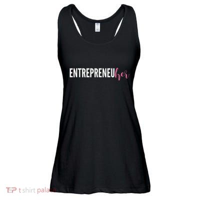 Entrepreneur Female Ceo Girl Creator Maker Ladies Essential Flowy Tank