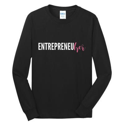 Entrepreneur Female Ceo Girl Creator Maker Tall Long Sleeve T-Shirt