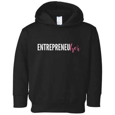 Entrepreneur Female Ceo Girl Creator Maker Toddler Hoodie