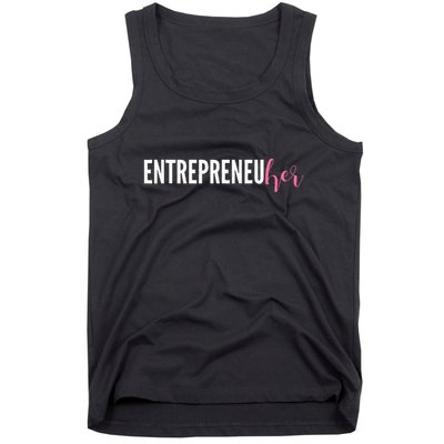 Entrepreneur Female Ceo Girl Creator Maker Tank Top