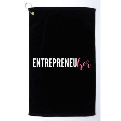 Entrepreneur Female Ceo Girl Creator Maker Golf Towel