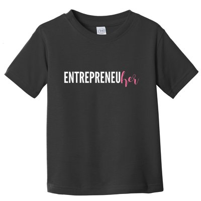Entrepreneur Female Ceo Girl Creator Maker Toddler T-Shirt