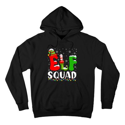 Elf Family Christmas Matching Pajamas Xmas Elf Squad Hoodie