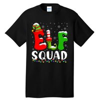 Elf Family Christmas Matching Pajamas Xmas Elf Squad Tall T-Shirt