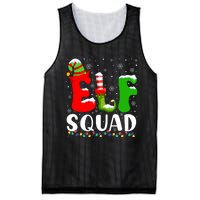 Elf Family Christmas Matching Pajamas Xmas Elf Squad Mesh Reversible Basketball Jersey Tank