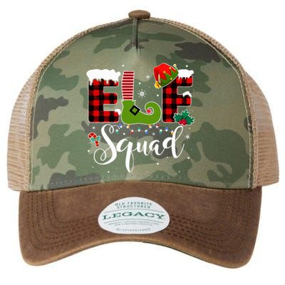 Elf Family Christmas Matching Pajamas XMas Elf Squad  Legacy Tie Dye Trucker Hat