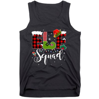 Elf Family Christmas Matching Pajamas XMas Elf Squad  Tank Top