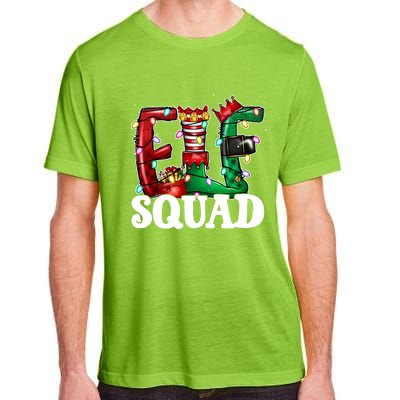 Elf Family Christmas Matching Pajamas Xmas Funny Elf Squad Meaningful Gift Adult ChromaSoft Performance T-Shirt